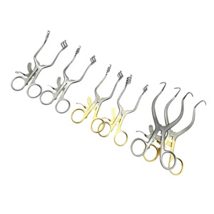 Juego de instrumentos veterinarios de acero inoxidable Weitlaner profesional Manual 5,5 6,5 retractores de puntas romas 3x4 quirúrgicos | OldMed - Product Image 2
