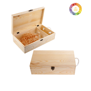 Caja de regalo de madera hecha a mano Diseño único para eventos especiales Regalos corporativos y embalaje de regalo de boda - Product Image 3