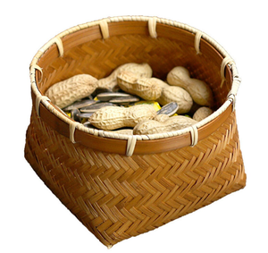 High quality best selling ODM eco-friendly exquisite bamboo baskets storage set of 3 for home organizer from Vietnam