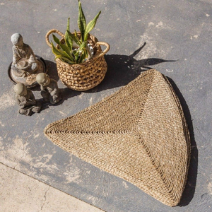 La mejor calidad de Vietnam hecho a mano agua Jacinto algas marinas paja alfombra oración estilo liso felpa decoración de la sala de estar - Product Image 2