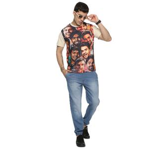 Venta caliente 100% camisetas de algodón para hombres tamaño personalizado transpirable y secado rápido sublimación patrón sólido directamente de Pakistán - Product Image 4