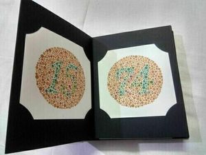 SS Manufacture Ishihara Test for <strong>Color</strong> Blindness 38,14,24 Plate Ophthalmology PACK of <strong>3</strong> BOOKS With in Genuine Price <strong>Free</strong> Ship.. - Product Image 6