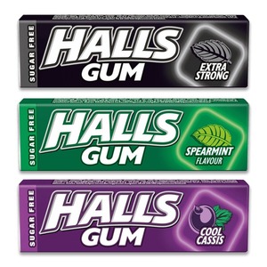 Halls 34g Candy Mint Menthol Palitos con sabor afrutado Sabor dulce Empaquetado en caja y botella - Product Image 6