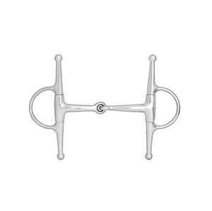 Joxar 2024 calidad superior Venta caliente personalizado al por mayor equitación broca articulada de mejilla completa ecuestre - Product Image 3