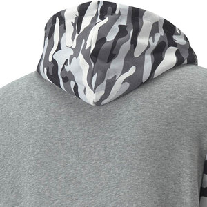 Sudadera Deportiva para Hombre NOORX SPORTS OEM, Personalizada, de Alta Calidad, en Poliéster, Estilo Urbano Invernal, con Estampado Digital y Patrón Sólido - Product Image 6