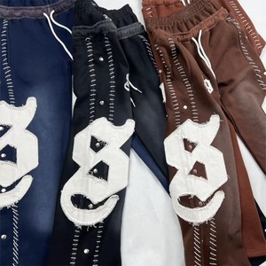 เสื้อฮู้ดแบบมีซิป น้ำหนักปานกลาง พร้อมกางเกงจ็อกเกอร์เข้าชุด |   ชุดออกกำลังกายกลางแจ้งแบบ unisex พร้อมเชือกผูก |   ทรงโมเดิร์น แอธเลติก ผ้าฝ้าย 100% - Product Image 4