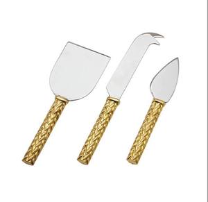 Juego de Cubiertos Ecológicos de Latón Pulido Espejado y Acero Inoxidable, Incluye Cuchara para Sopa y Arroz, Ideal para Regalos - Product Image 1