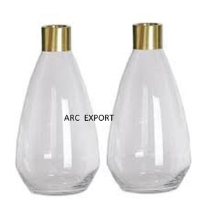 แจกันแก้วขนาดใหญ่สไตล์แฟนซีที่ทันสมัยออกแบบได้เองแจกันดอกไม้ประดับโต๊ะสำหรับตกแต่งบ้านและร้านอาหาร - Product Image 6