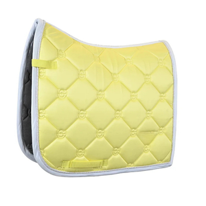 Cómoda almohadilla de sillín inglesa transpirable diseño acolchado forro suave material duradero mejor para el entrenamiento y el espectáculo de equitación - Product Image 1