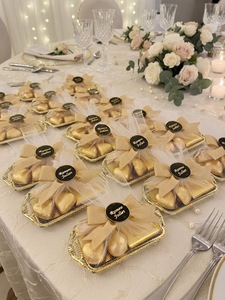Plateau de service mini en acrylique doré, élégant, pour cadeaux, mariage, bonbons, chocolat, fête, Noël, Pâques, vente en gros - Product Image 6