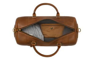 CrownVault Executive Leather Duffle Lightweight Travel Edition de Divine International - Product Image 6