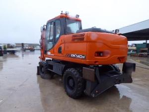 Doosan DX 140 DX140W รถขุดยางมือสอง DX140 Doosan DX ของแท้ - Product Image 5