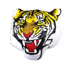 Latest computer embroidery designs clothing patch wholesale cheap custom self-adhesive embroidery patch woven badge