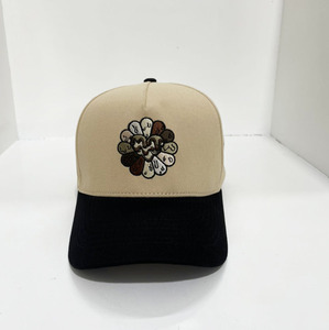 Casquette de baseball personnalisée à 6 panneaux, style urbain vintage, en maille, logo réglable unisexe, panneau avant, fabriquée au Vietnam - Product Image 1