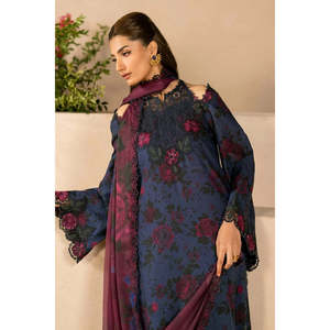 Iznik Summer Festive <b>Eid</b> A-Line Dress-EFL-12-TC-1282 - Product Image 5