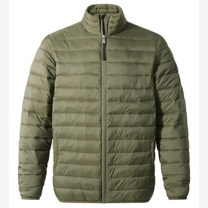 Men's <b>Winter</b> Puffer <b>Jacket</b> with Zipper Closure Cotton Filled Breathable <b>Waterproof</b> Custom Logo Color Lightweight Outdoor <b>Jacket</b> - Product Image 5