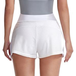 Pantalones cortos de cintura alta para mujer, pantalones de Yoga para levantar glúteos, mallas de entrenamiento, pantalones para correr, mallas cortas para mujer - Product Image 6