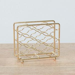 Emballage biodégradable porte-serviettes en métal décor de table de luxe durable pour les acheteurs éco-conscients en gros - Product Image 2