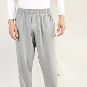 Pantalon de survêtement ample pour homme, léger, en coton de haute qualité, confortable, respirant, coupe-vent, séchage rapide, écologique, avec cordon de serrage - Product Image 1