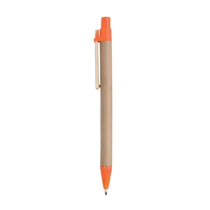 Clip per Penna Promozionale Ecologica in Cartone con Finitura in Legno - Product Image 6