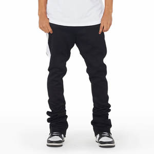 Factory Wholesale Workout Sweat Quick Dry Lightweight <b>Men</b> <b>Flared</b> Pants Custom Polyester/Cotton Blend High Quality Casual - Product Image 1