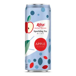 रीता एप्पल स्वाद के साथ स्पार्कलिंग चाय पेय 330ml कर सकते हैं आपूर्तिकर्ताओं निर्देशिका थोक पेय पदार्थ वियतनाम