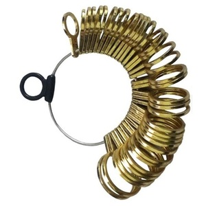 TAILLES DE BAGUE EN MÉTAL Assure que les bagues sont fabriquées dans des tailles normalisées US, UK, EU, etc. - Product Image 1