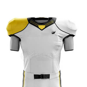 Uniforme de fútbol americano cómodo de alta calidad, logotipo personalizado, el mejor uniforme de fútbol americano de tela - Product Image 3