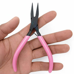 Pince à bec plat de qualité supérieure pour la fabrication de bijoux, en acier inoxydable, poignée confortable, outil de façonnage de fil - Product Image 2