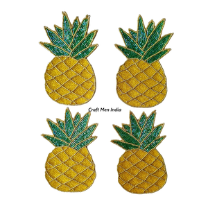 Posavasos Decorativos Clásicos con Cuentas para Mesa de Centro, Posavasos Personalizados para Bebidas en Mesas de Madera y Cócteles - Product Image 4