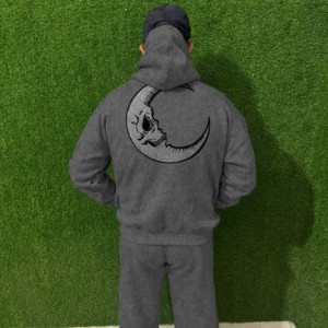 Custom Acid Wash Zip Fleece Hoodie for Men High Quality Full Zip <b>up</b> with Logo Summer Tracksuits Sets From Pakistan for <b>Boys</b> - Product Image 6