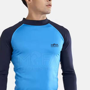 Rash Guard personnalisé OEM pour hommes, chemise de surf et de natation avec protection solaire Rash Guard à vendre - Product Image 6