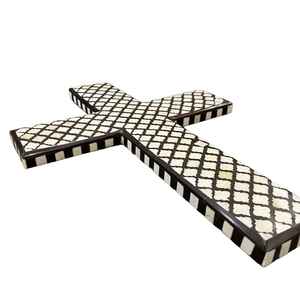 ไม้กางเขนมุกทำด้วยมือสำหรับเป็นของขวัญพิธีล้างบาปบ้านโบสถ์แท่นบูชาหรูหราเอเชียเอเชีย - Product Image 4