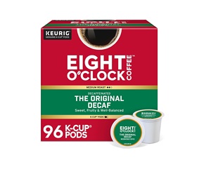กาแฟเอทโอค'คลอค เดอะออริจินัล ดีแคฟ, แบบแคปซูล K-Cup สำหรับชงเดี่ยว, คั่วระดับกลาง, 96 แคปซูล - Product Image 1