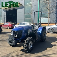 Tracteur compact pour vergers 75 CV 4x4, profil bas, pour utilisation en exploitation agricole, avec CE COC