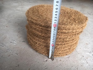 Corde de fibre de coco écologique durable et corde de fibre de coco faite à la main pour la station de plage de décoration extérieure et l'utilisation de paillasson - Product Image 5