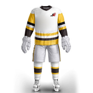 Meilleure vente de vêtements de hockey sur glace unisexe, ensembles en vrac doux au toucher au prix d'usine - Product Image 1