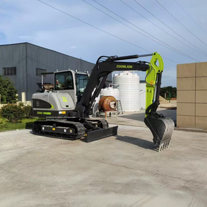 Excavadora original hecha en China Zoomlion 6 Ton ZE60 ZE60E miniexcavadora lista para trabajar - Product Image 1