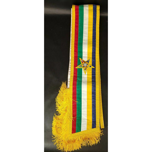 2025 ceintures de broderie de fil de ceinture brodées faites à la main pour les insignes maçonniques uniformes fabriqués au Pakistan Ronpex - Product Image 1