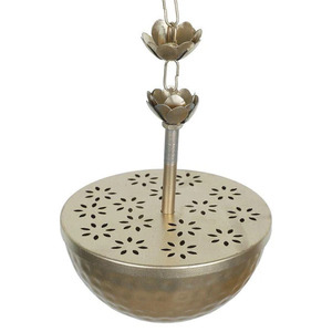 Urli colgante con soporte perfecto para flores flotantes y velas Urli colgante hecho a mano - Product Image 4