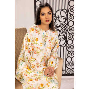 Camisa Larga Holgada Estampada para Mujer, con Decoración de Encaje, de Satén Viscosa, Tallas XL a 4XL, Blusa con Estampado Floral Otoñal para Damas - Product Image 2