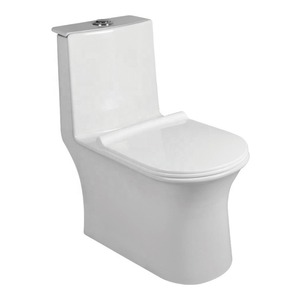 Gốm sứ vệ sinh tủ quần áo nước <span class=keywords><strong>WC</strong></span> nhà vệ sinh Set-<span class=keywords><strong>washdown</strong></span> một mảnh Nigeria twyford Ghana phòng tắm phương Tây commode Squat <span class=keywords><strong>Pan</strong></span> - Product Image 1