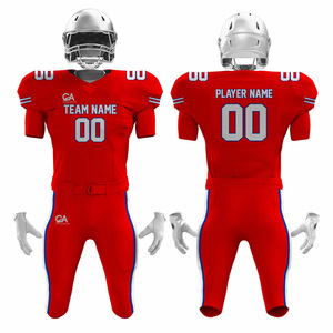 2025 nouveaux hommes équipe uniforme maillot de Football américain cousu Logos chemises brodées jeunes enfants vêtements de sport uniformes de Football - Product Image 6