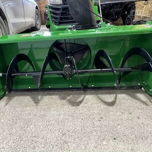 Pour John pour tondeuse à gazon de qualité industrielle Deere X380 avec souffleuse à neige 190cc 2 temps moteur décharge arrière - Product Image 4