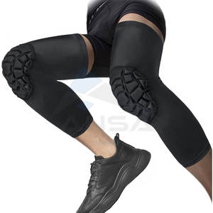 Rodilleras de Compresión, Manga de Compresión para la Rodilla, para Todos los Deportes, Protector de Lucha Libre, Un Par de Rodilleras Acolchadas - Product Image 2