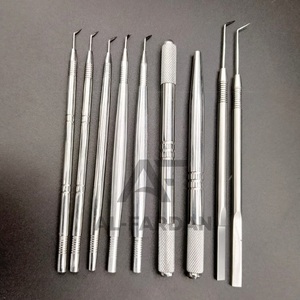 Custom Japanese Special <b>Kit</b> <b>Lash</b> <b>Lifting</b> Tools Custom Logo Silver Stainless Steel <b>Lash</b> Separator Pointed Tip Eyelash Tweezers - Product Image 2