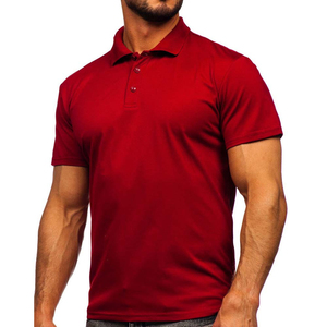 Vente en gros de t-shirts à manches courtes de haute qualité pour hommes t-shirts polo uni à manches courtes design personnalisé t-shirt polo grande taille pour hommes - Product Image 3