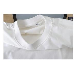 T-shirts décontractés pour femmes avec sérigraphie multi-taille blanc col rond anti-rétrécissement respirant tricoté pour la décoration de Logo - Product Image 4