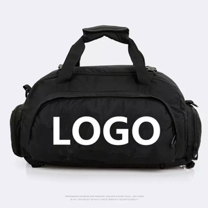 Logo personnalisé grand sac polochon Fitness Sports de plein air sac de sport voyage sac polochon compartiment chaussures - Product Image 4