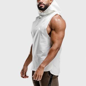 Wholesale Custom Cotton <b>Stringer</b> Gym <b>Vest</b> Fitness Singlet Workout Muscle Bodybuilding <b>Men's</b> Tank Tops - Product Image 2